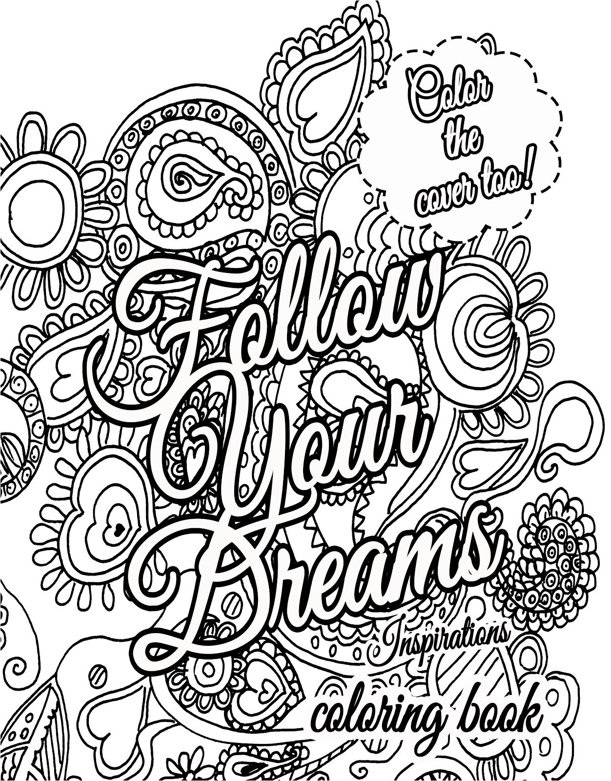 1252x1600 Inspirational Coloring Pages For Adults Line And Studynow ~ Cool