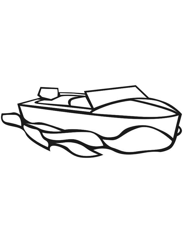 Motor Boat Coloring Page Coloring Sun 600x741 Motor Boat Coloring Page Coloring Sun