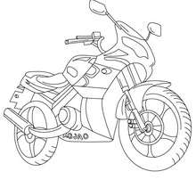 220x220 Motorcycle Coloring Pages