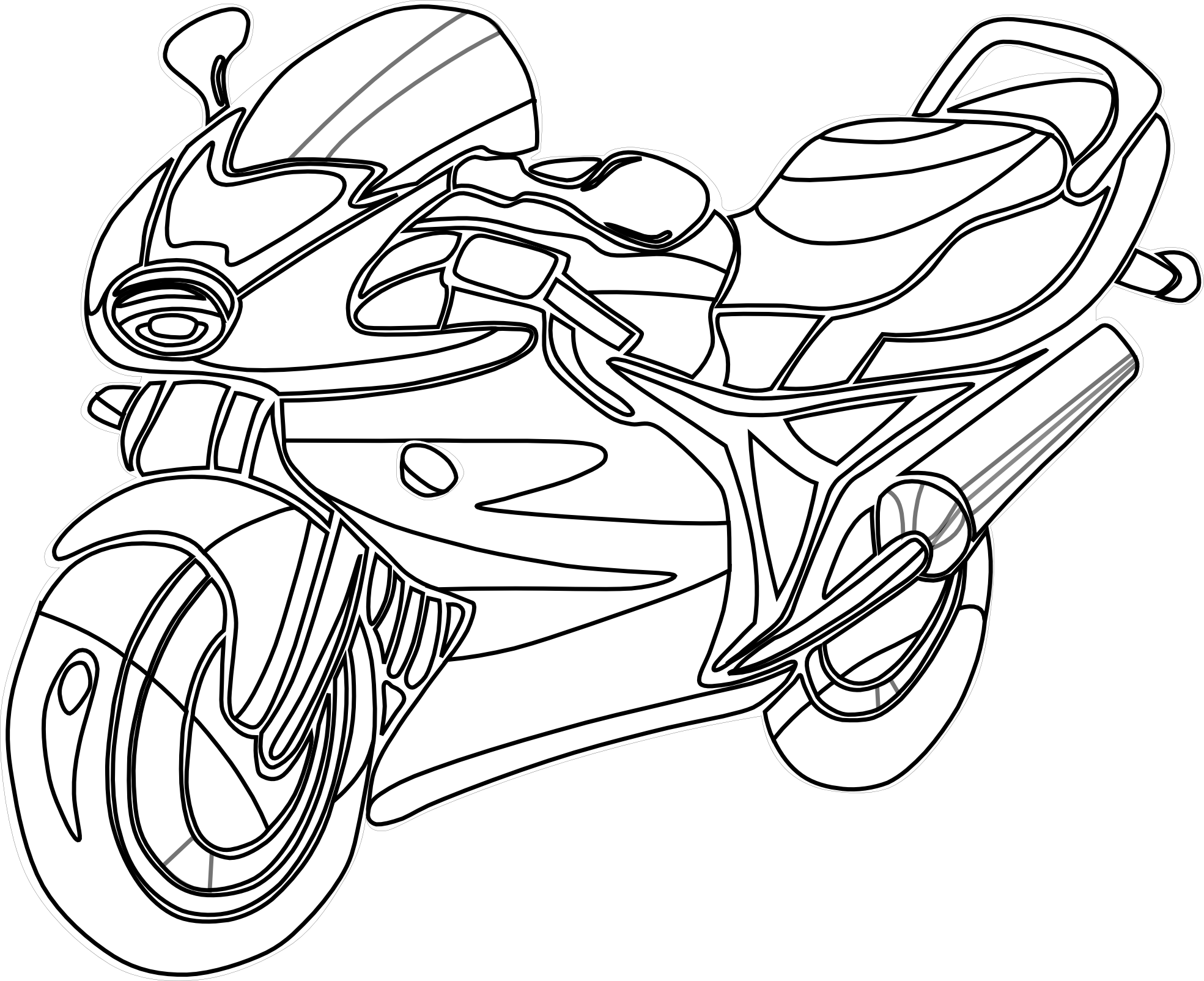 Free Printable Motorcycle Coloring Pages For Kids 1969x1604 Free Printable Motorcycle Coloring Pages For Kids