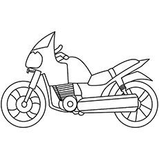 Motorcycle Coloring Pages 230x230 Motorcycle Coloring Pages
