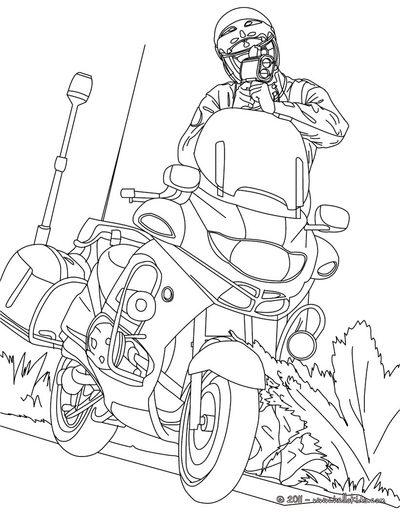 Police Motorcycle Coloring Pages, Printable Police Motorcycle 820x1060 Police Motorcycle Coloring Pages, Printable Police Motorcycle