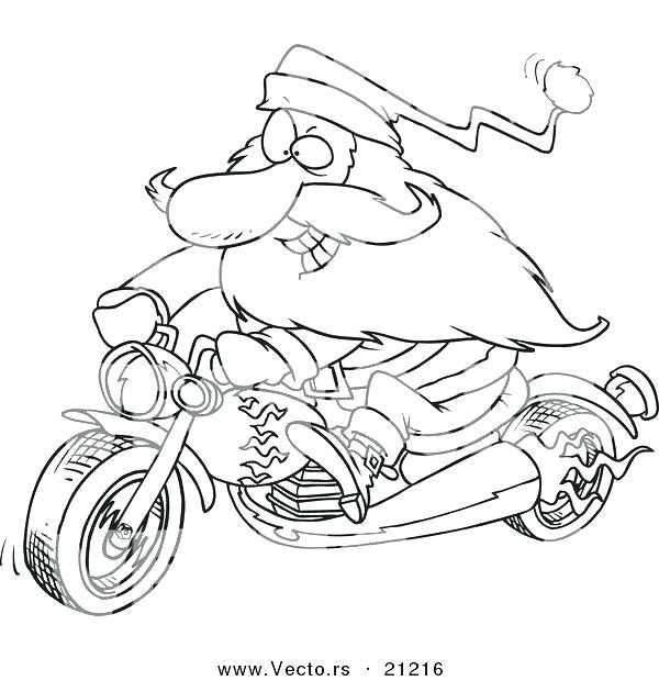 600x620 Motorcycle Coloring Book