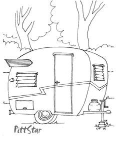 Camper Trailer Coloring Pages Letteringcalligraphy 236x305 Camper Trailer Coloring Pages Letteringcalligraphy