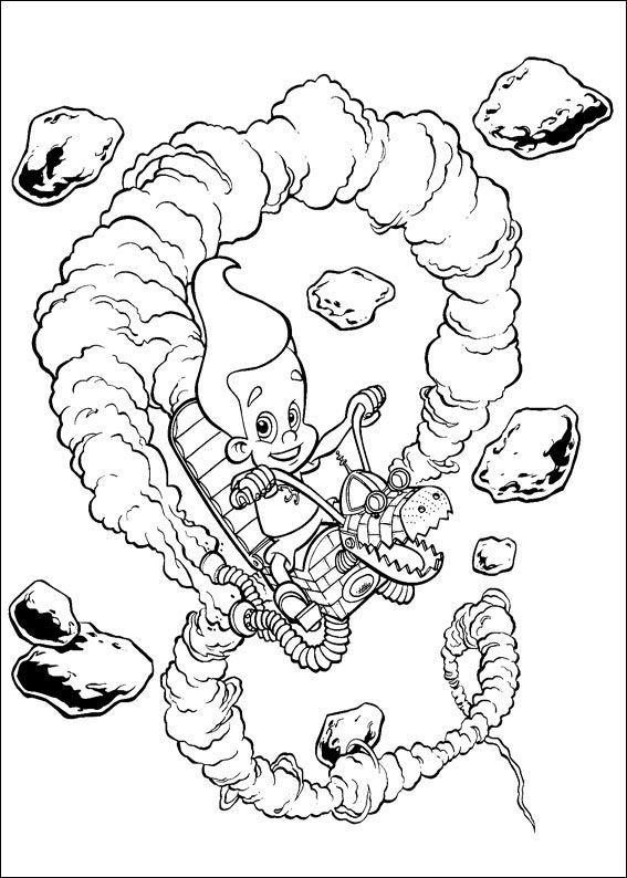 Jimmy Neutron Motorhome Fly Jimmy Neutron Coloring Pages 567x794 Jimmy Neutron Motorhome Fly Jimmy Neutron Coloring Pages