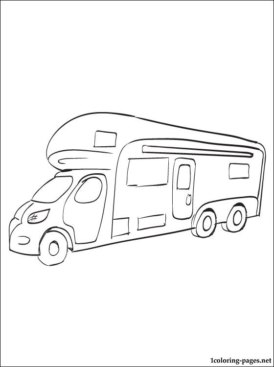 Motorhome Coloring Pages at GetColorings.com | Free printable colorings ...