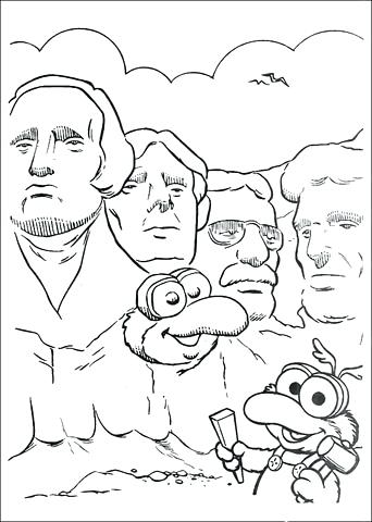 Mount Rushmore Printable Coloring Page Pages More New Trend Medium 342x480 Mount Rushmore Printable Coloring Page Pages More New Trend Medium