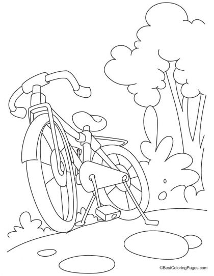 Mountain Bike Coloring Pages at GetColorings.com | Free printable ...