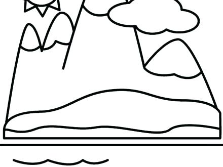 Mountain Coloring Pages at GetColorings.com | Free printable colorings ...