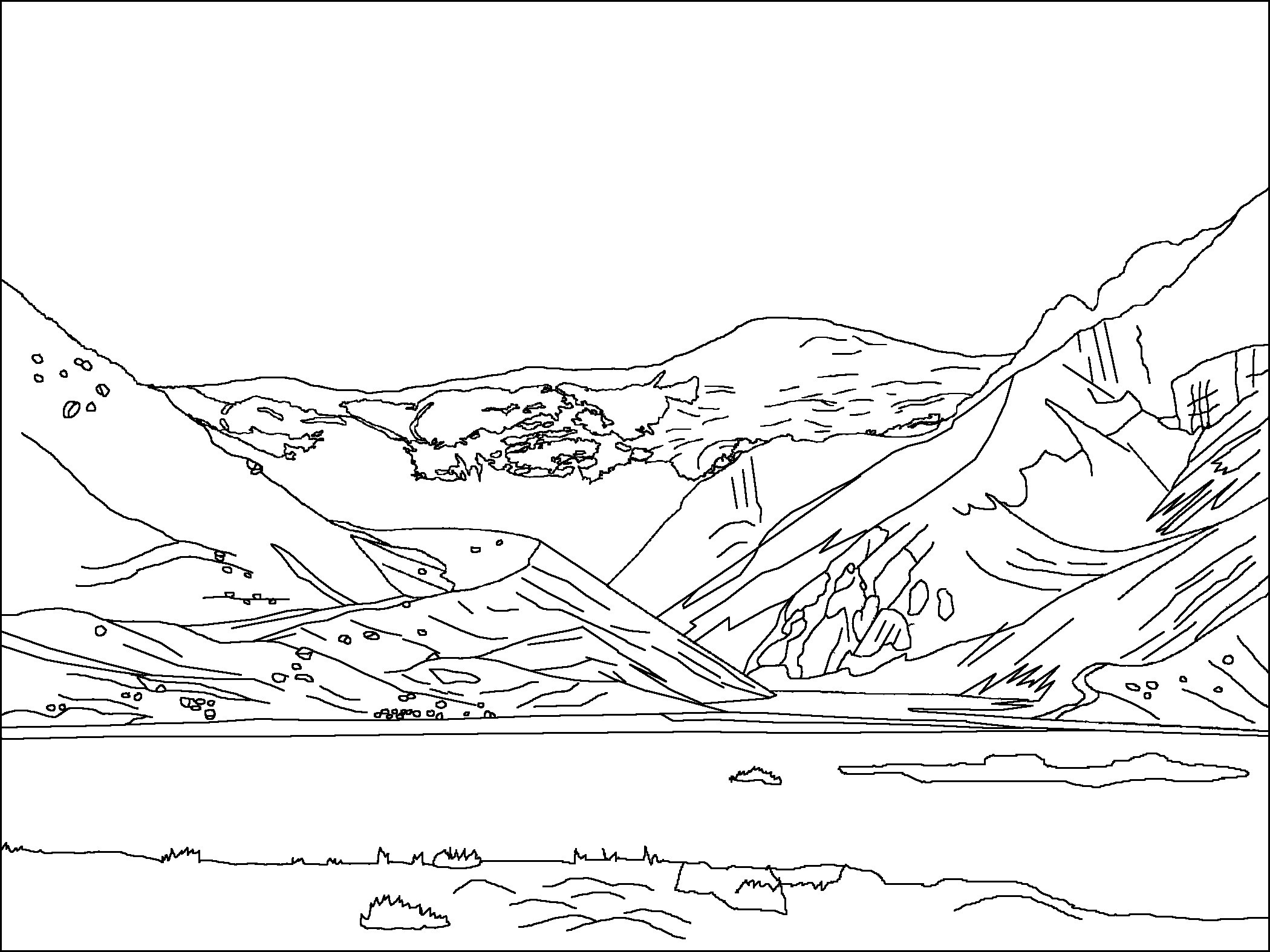 2100x1575 Mountain Coloring Pages Freecolorngpages.co