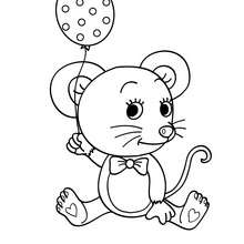 220x220 Mouse Coloring Pages
