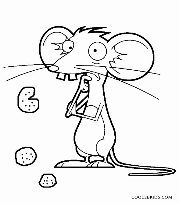 587x670 Printable Mouse Coloring Pages For Kids Cool2bkids