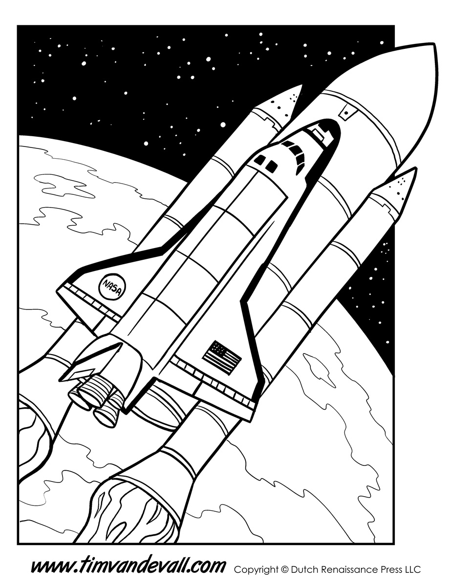 927x1200 Space Shuttle Coloring Page Tims Printables Space Shuttle Coloring