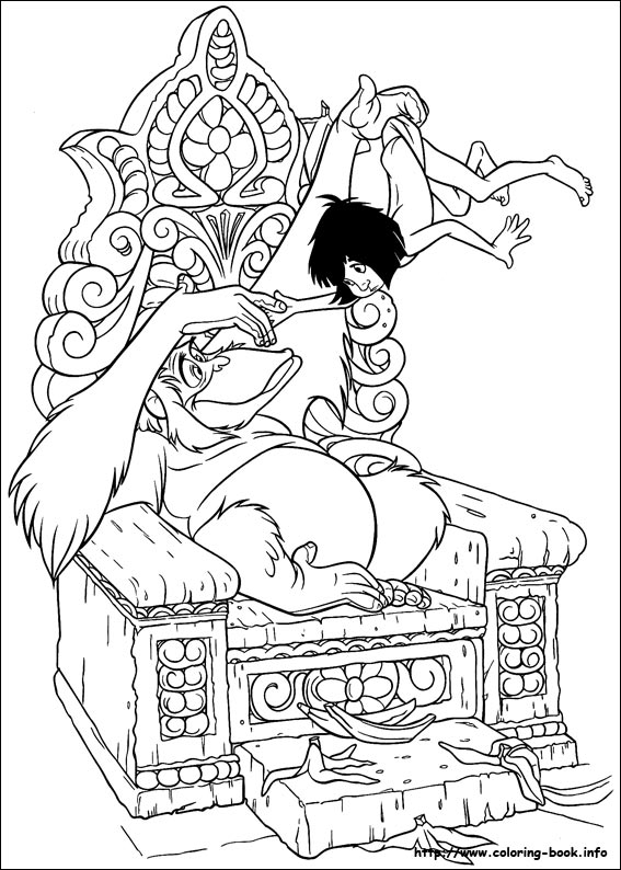 567x794 Jungle Book Coloring Pages On Coloring