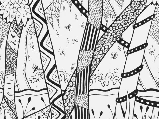 640x480 Jungle Coloring Pages Display Mowgli And Shere Khan The Jungle