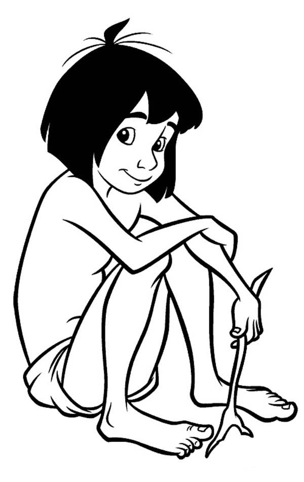 600x950 7 Images Of Mowgli In Jungle Book Coloring Pages