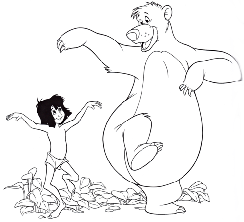 500x455 Walt Disney Characters Afbeeldingen Walt Disney Coloring Pages