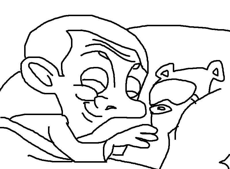 Mr. Bean Coloring Pages 800x586 Mr. Bean Coloring Pages