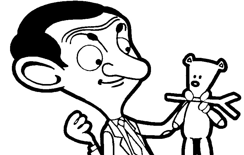 Mr Bean Coloring Pages at GetColorings.com | Free printable colorings ...