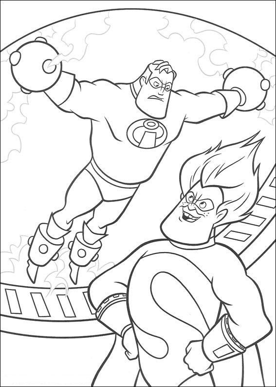 567x794 25 Best Coloring Pages (The Incredibles) Images On
