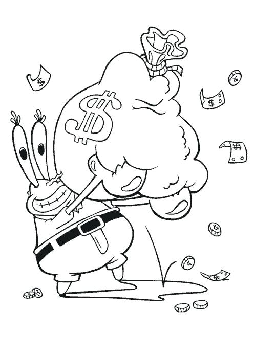 Mr Krabs Coloring Pages Sck Bobbob Squrepntscoloring Pges Mr Krabs 496x694 Mr Krabs Coloring Pages Sck Bobbob Squrepntscoloring Pges Mr Krabs