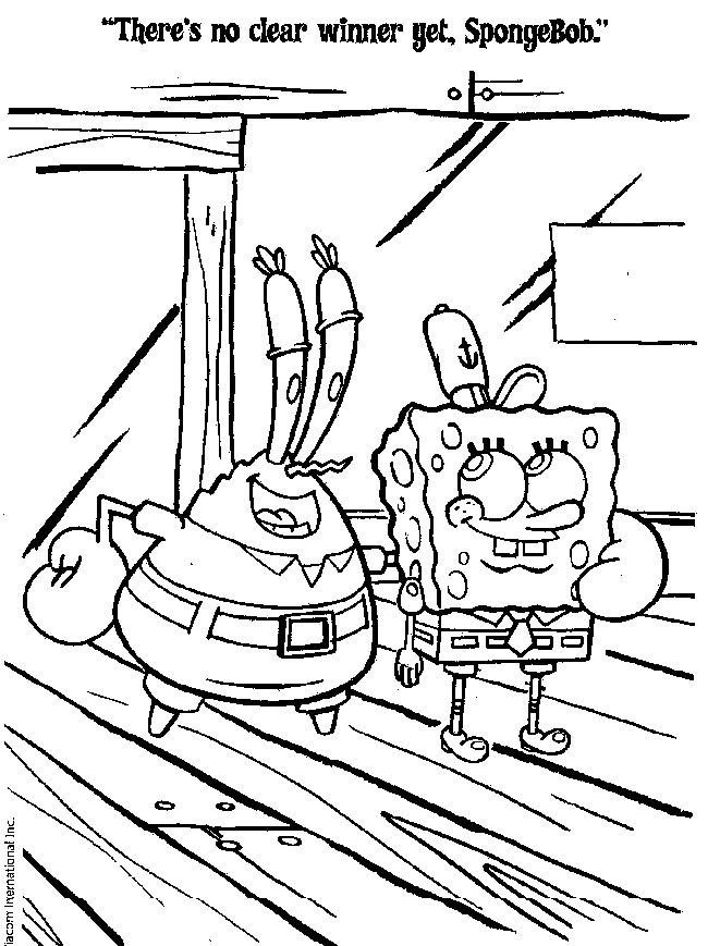 Mr. Krabs Coloring Pages Spongebob And Mrkrabs 650x869 Mr. Krabs Coloring Pages Spongebob And Mrkrabs