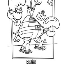 Mr. Krabs Coloring Pages 220x220 Mr. Krabs Coloring Pages