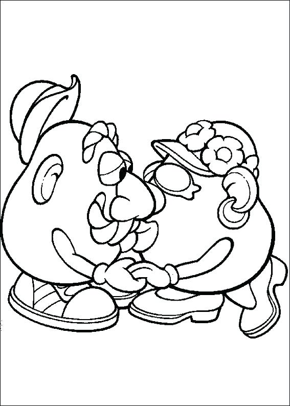 Mr Potato Head Coloring Pages Drawn Potato Potato Head Mr Potato 567x794 Mr Potato Head Coloring Pages Drawn Potato Potato Head Mr Potato