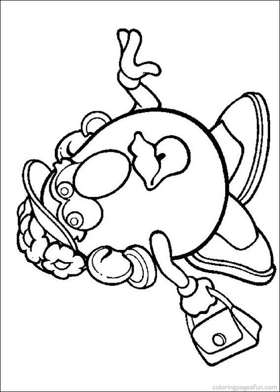 Mr. Potato Head Coloring Pages 58 Alejandra El 571x800 Mr. Potato Head Coloring Pages 58 Alejandra El