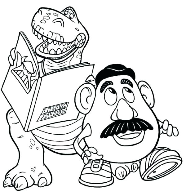 Mrs Potato Head Coloring Pages Mr Potato Head Christmas Coloring 600x632 Mrs Potato Head Coloring Pages Mr Potato Head Christmas Coloring