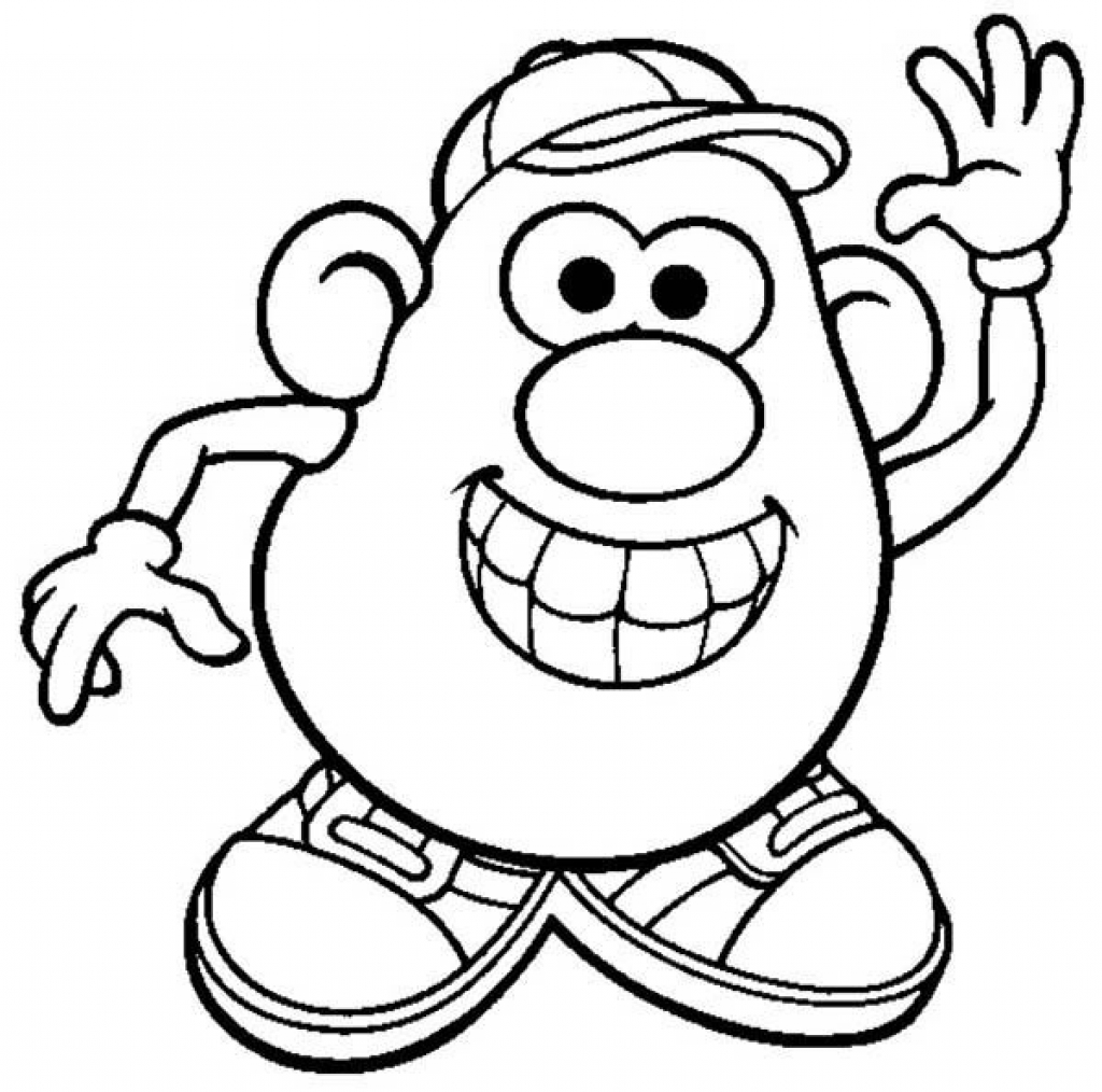 Mr Potato Head Coloring Page at GetColorings.com | Free printable ...