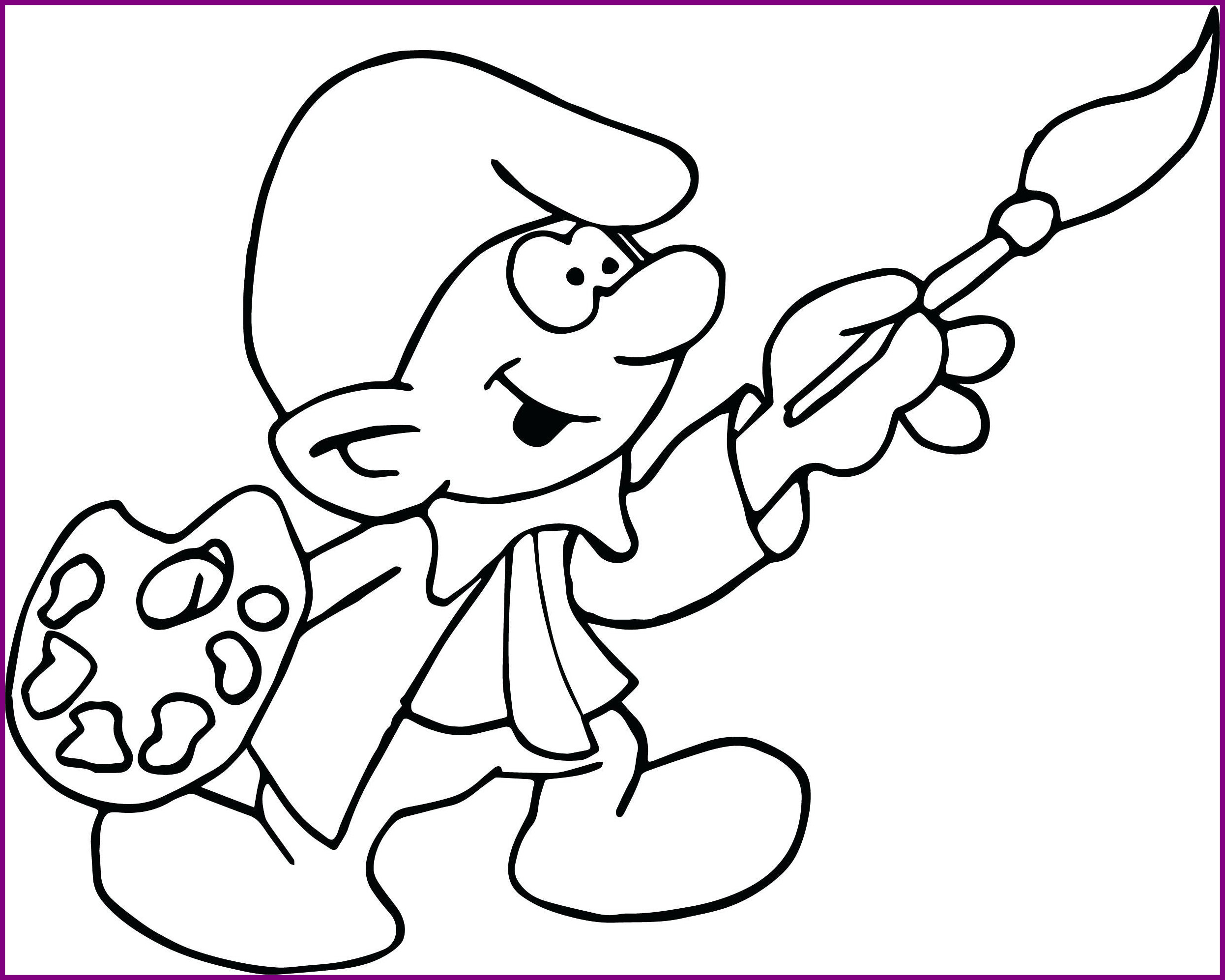 Marvelous Painter Smurf Story Coloring Page Mr Potato Head Toy 2492x1994 Marvelous Painter Smurf Story Coloring Page Mr Potato Head Toy