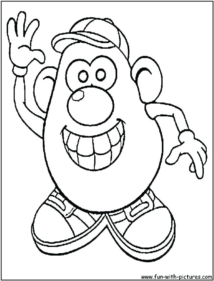 Mr Potato Head Printable Coloring Pages at GetColorings.com | Free ...