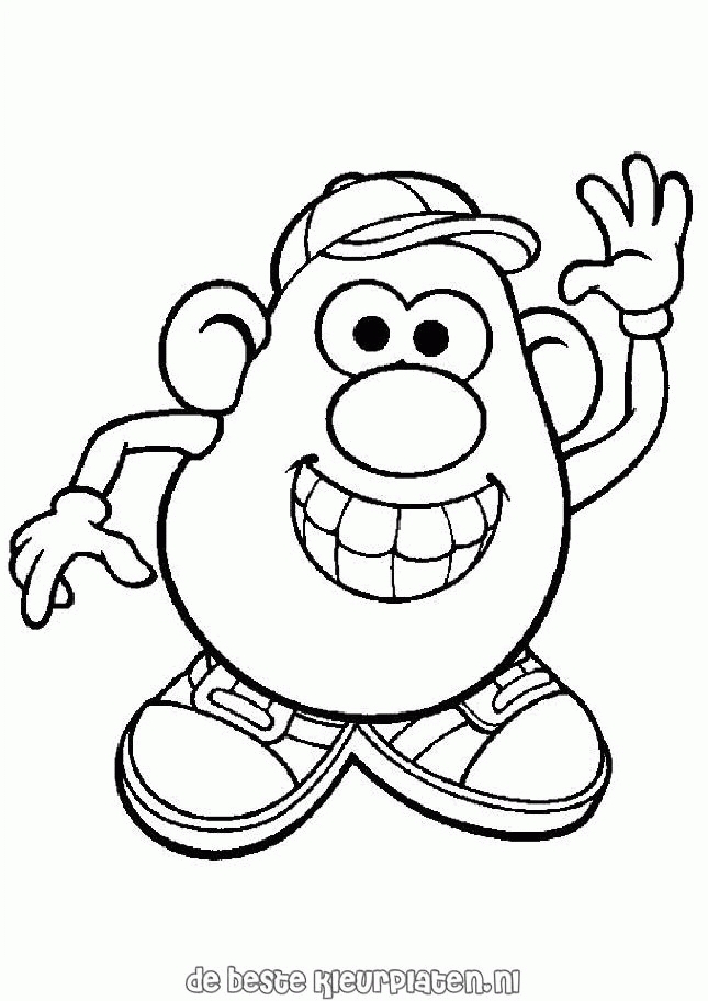 Mr Potato Head Pictures Print Free Free Coloring Sheets 645x912 Mr Potato Head Pictures Print Free Free Coloring Sheets