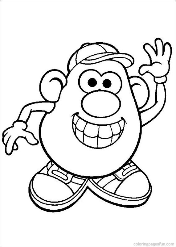 Mr. Potato Head Coloring Pages 41 Proyectos Que Intentar 571x800 Mr. Potato Head Coloring Pages 41 Proyectos Que Intentar