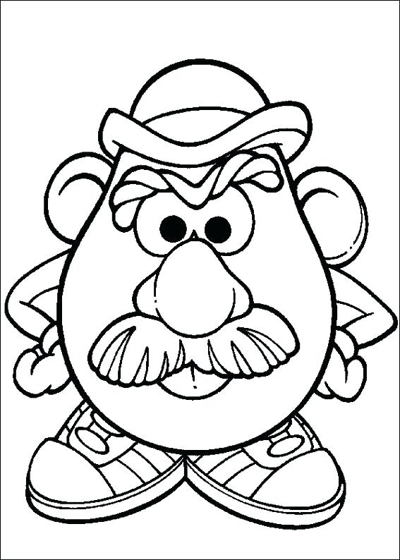 Potato Head Coloring Pages Colouring For Funny Draw Photo Plus 567x794 Potato Head Coloring Pages Colouring For Funny Draw Photo Plus