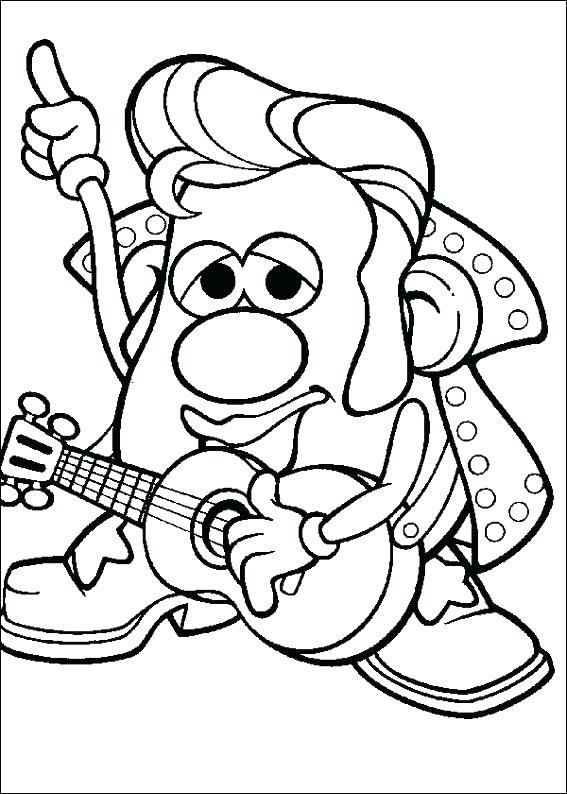 Potato Head Coloring Pages Drawing Potato Head Coloring Pages Free 567x794 Potato Head Coloring Pages Drawing Potato Head Coloring Pages Free