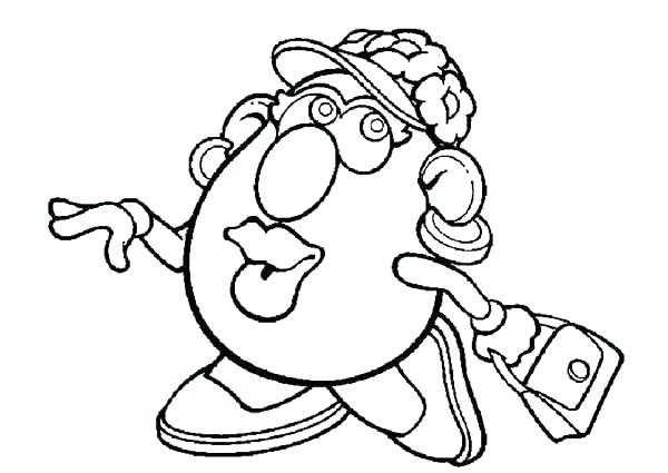 Mr Potato Head Printable Coloring Pages at GetColorings.com | Free ...