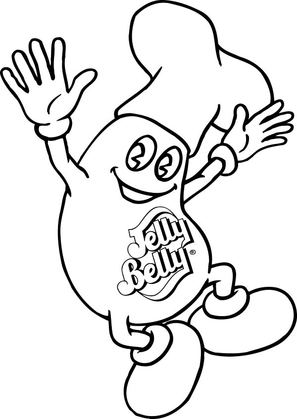 Coloring Pages Jelly Belly Australia 600x847 Coloring Pages Jelly Belly Australia