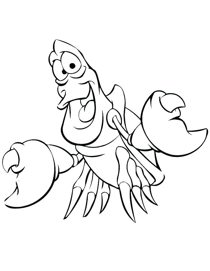 Crab Coloring Pages Coloring Pages Coloring Page Little Mermaid 670x867 Crab Coloring Pages Coloring Pages Coloring Page Little Mermaid