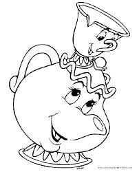 202x250 Mrs Potts And Chip Tegninger Coloring Books, Craft