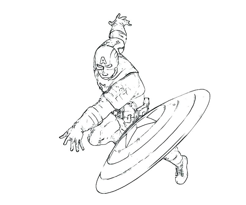 805x671 Coloring Pictures Of Captain America Captain Coloring Page Marvel