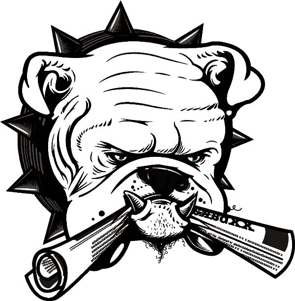 600x612 Bulldog Bite Newspaper Coloring Pages Best Place To Color