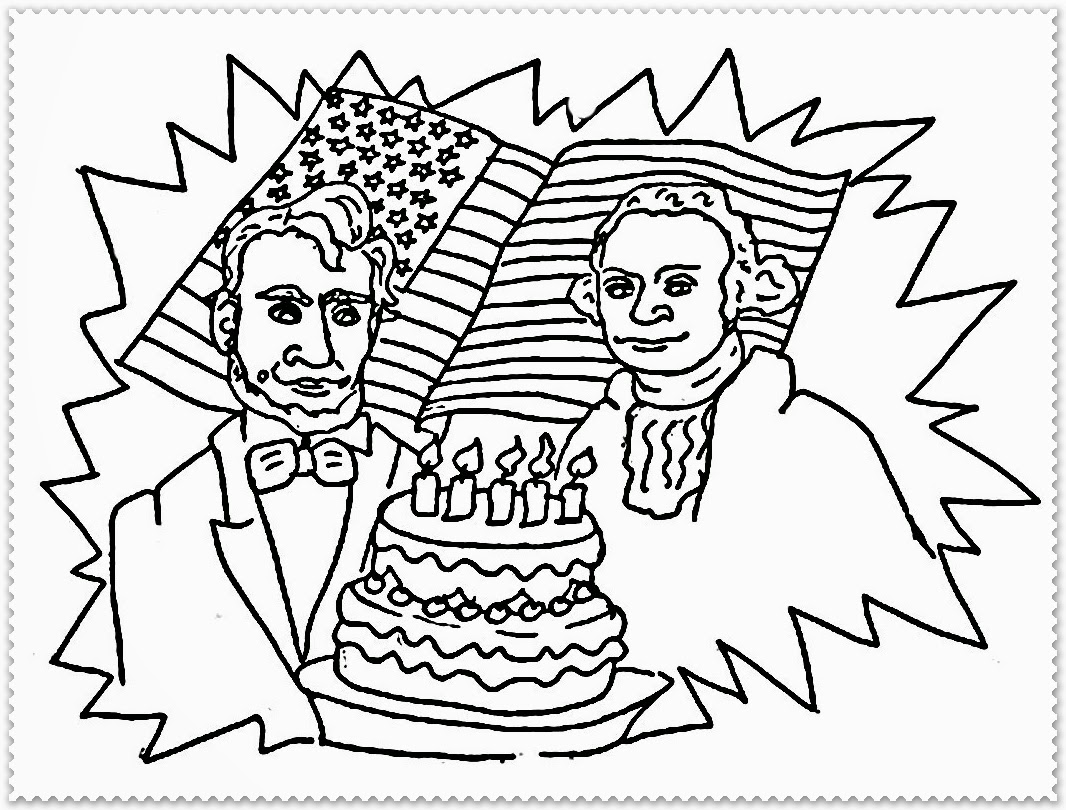 1066x810 President Lincoln Coloring Pages Face