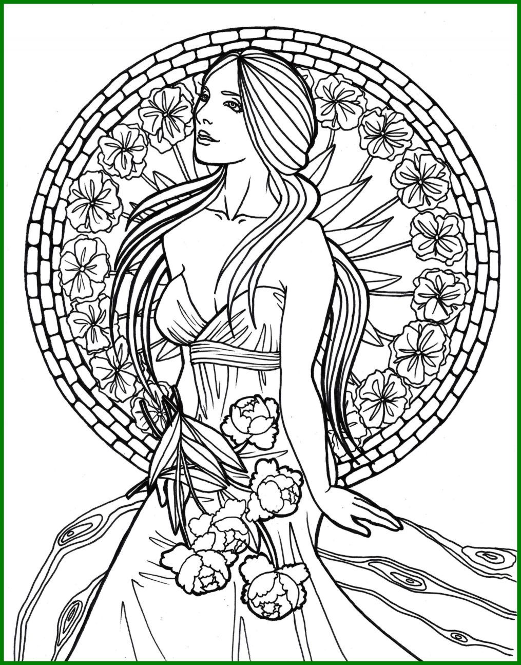 1015x1295 Best Nouveaulines By A Lamia Pixels Picture For Alphonse Mucha