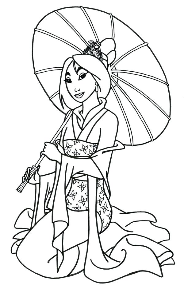 Disney Mulan Coloring Pages Posing Of Princess Coloring Pages 600x940 Disney Mulan Coloring Pages Posing Of Princess Coloring Pages