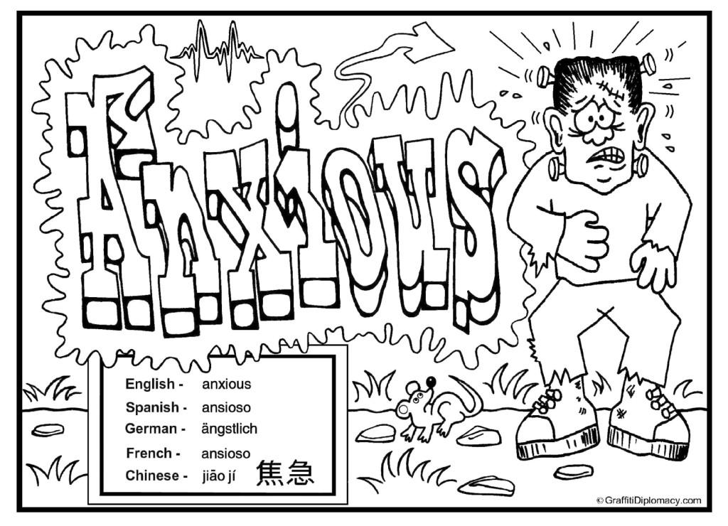 Moody Monsters Coloring Book 1024x740 Moody Monsters Coloring Book
