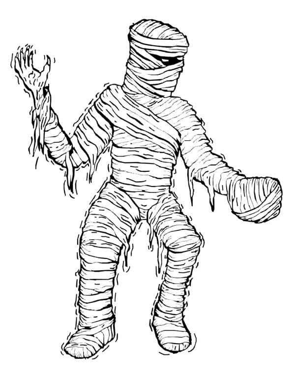 Mummy Coloring Page at GetColorings.com | Free printable colorings ...