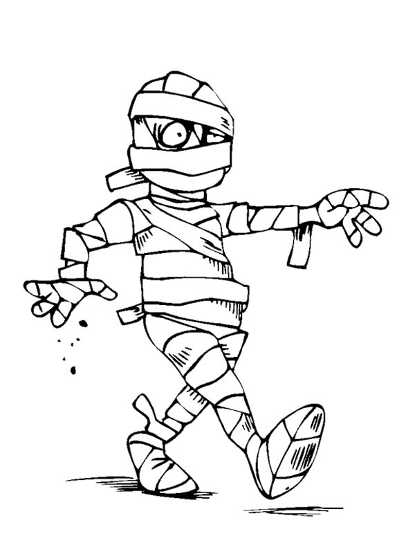 Sleepy Mummy Need To Sleep Coloring Page 600x788 Sleepy Mummy Need To Sleep Coloring Page