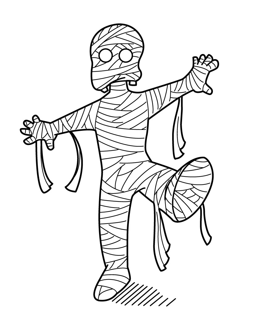 Free Printable Mummy Coloring Pages For Kids 820x1060 Free Printable Mummy Coloring Pages For Kids